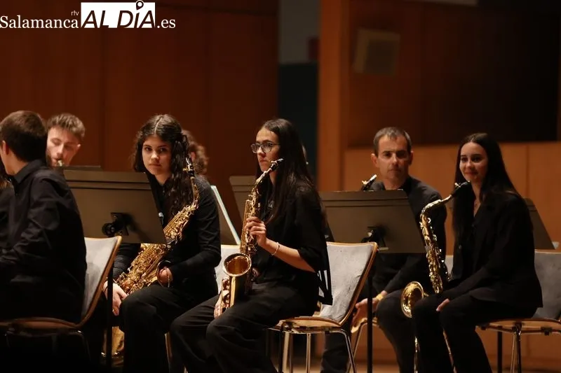 Concierto de las bandas del Conservatorio Profesional de Música de Salamanca en el Palacio de Congresos