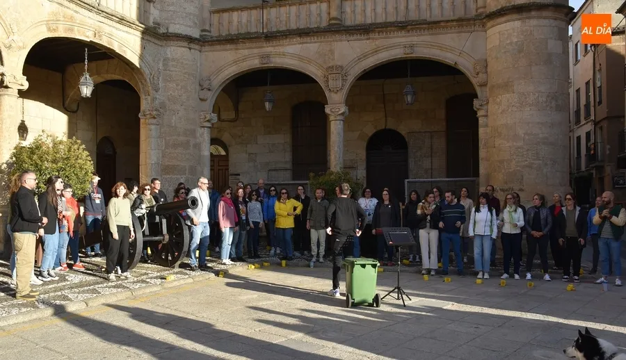 Foto 4 - Clausurado con un show callejero el Encuentro de Docentes de M&uacute;sica de Castilla y Le&oacute;n