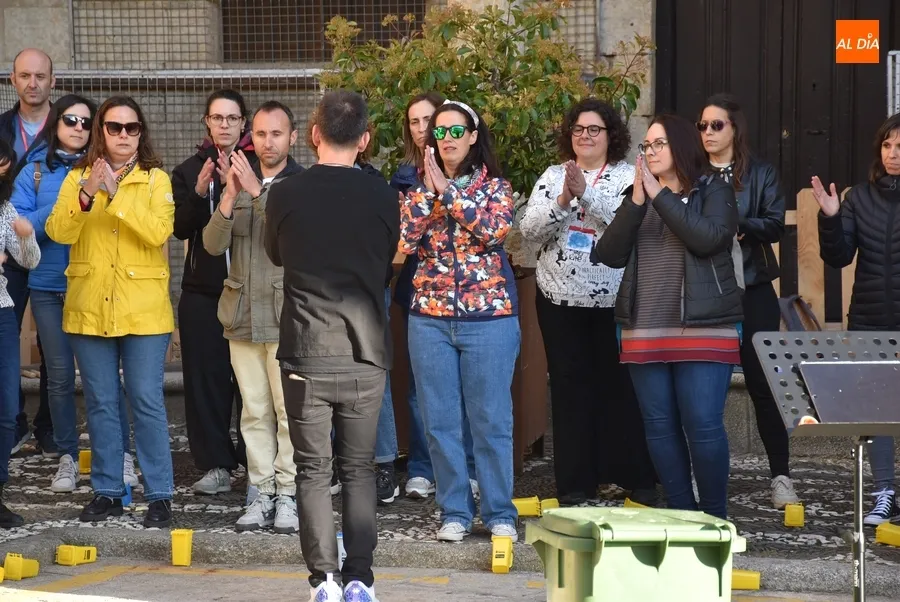 Foto 6 - Clausurado con un show callejero el Encuentro de Docentes de M&uacute;sica de Castilla y Le&oacute;n