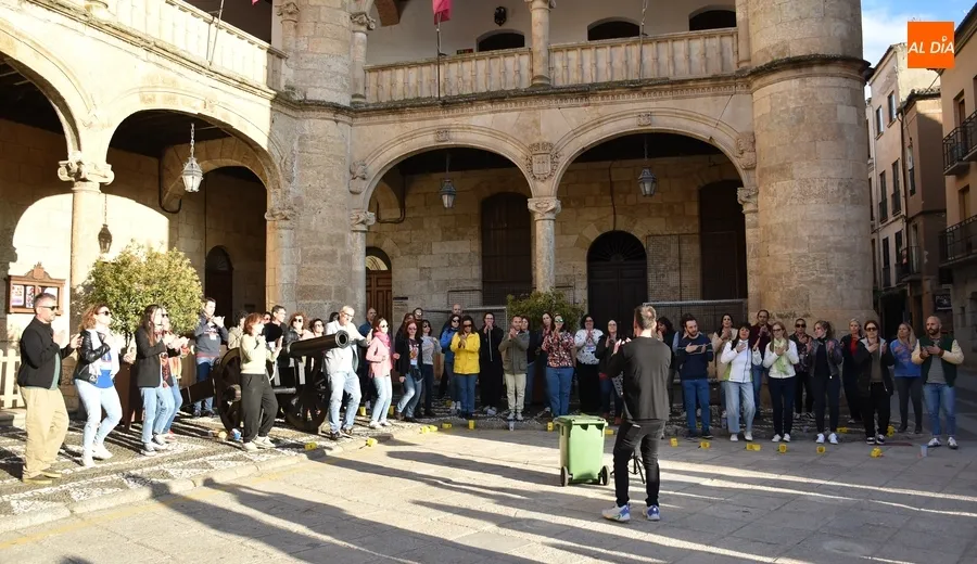 Foto 10 - Clausurado con un show callejero el Encuentro de Docentes de M&uacute;sica de Castilla y Le&oacute;n