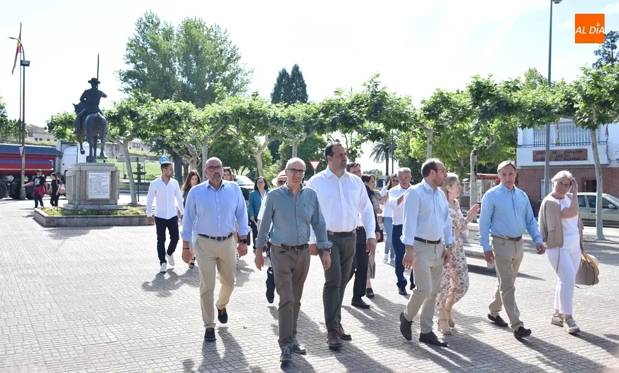 Foto 7 - La exministra Ana Pastor visita Ciudad Rodrigo con motivo de las Elecciones Europeas