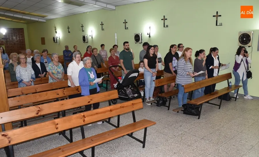 Foto 7 - El equipo de C&aacute;ritas se re&uacute;ne en una eucarist&iacute;a en el d&iacute;a del Corpus Christi