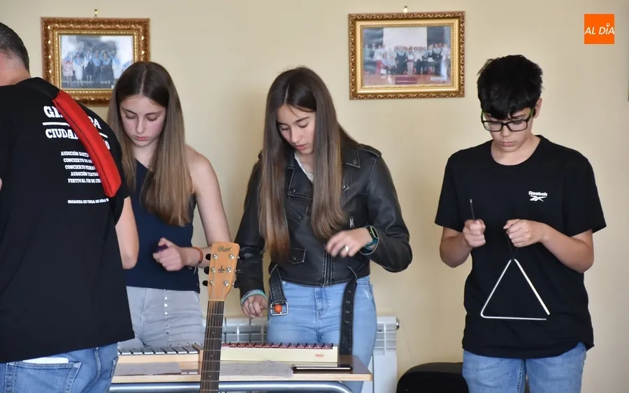 Foto 11 - 75 docentes de M&uacute;sica de toda Castilla y Le&oacute;n toman parte en un Encuentro en Ciudad Rodrigo