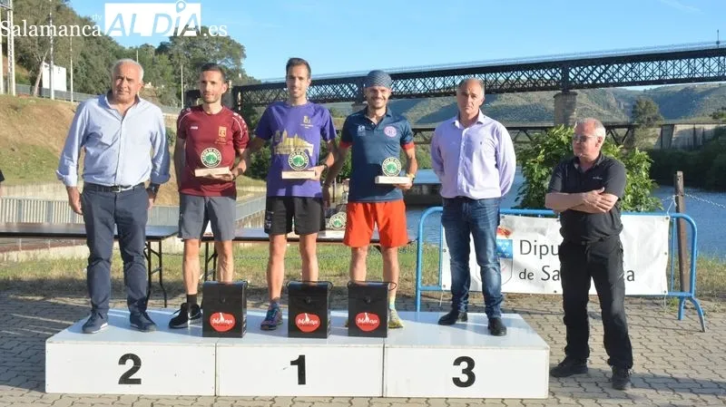 El puerto fluvial de Vega Terrón acogió la meta de la carrera