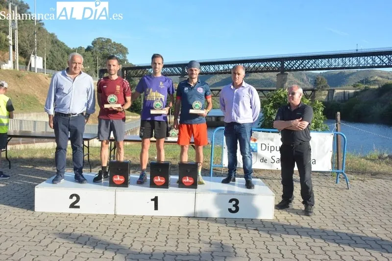 El puerto fluvial de Vega Terrón acogió la meta de la carrera
