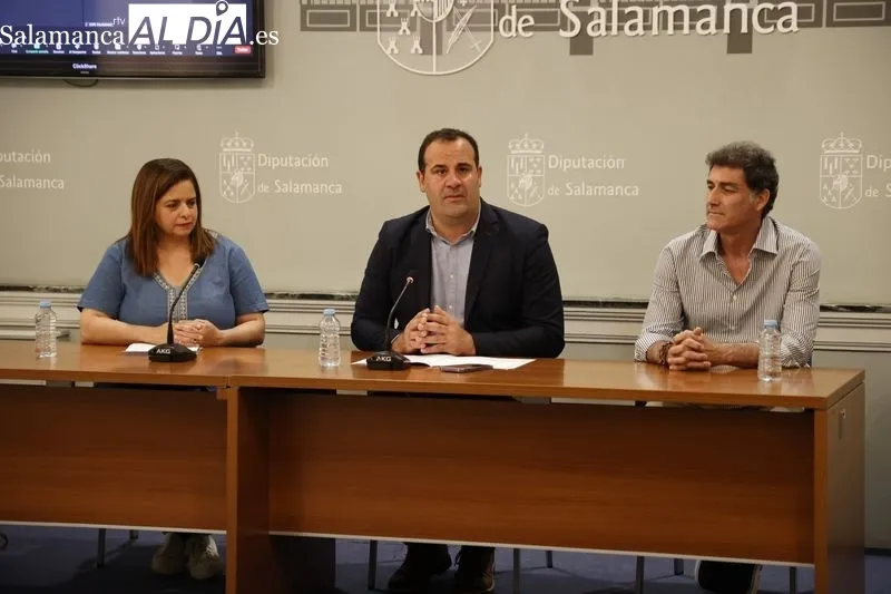 Presentación en la Diputación de 'FamilyLand', el primer festival de ocio familiar en Salamanca. Foto: David Sañudo