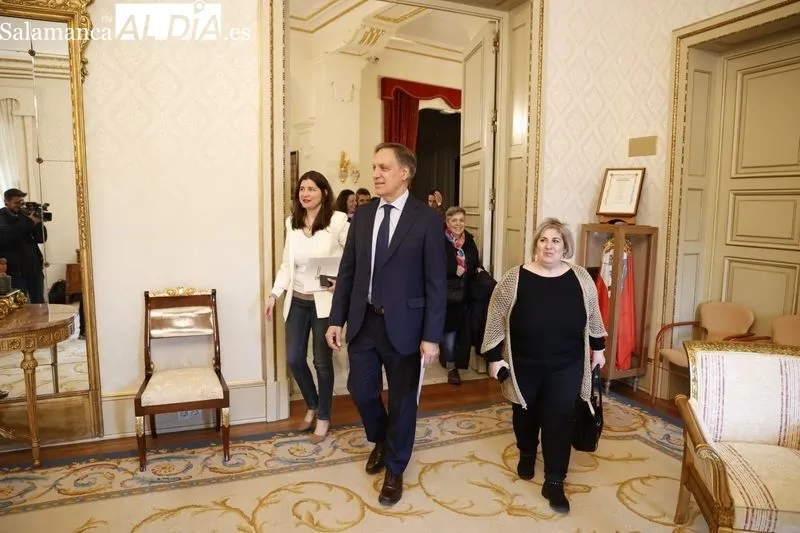 Presentación en el Ayuntamiento de las actividades que se celebrarán en los próximos días con motivo del Día Internacional Contra el Acoso Escolar. Foto: David Sañudo