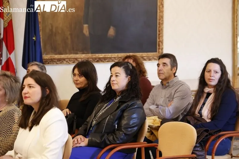 Presentación en el Ayuntamiento de las actividades que se celebrarán en los próximos días con motivo del Día Internacional Contra el Acoso Escolar. Foto: David Sañudo