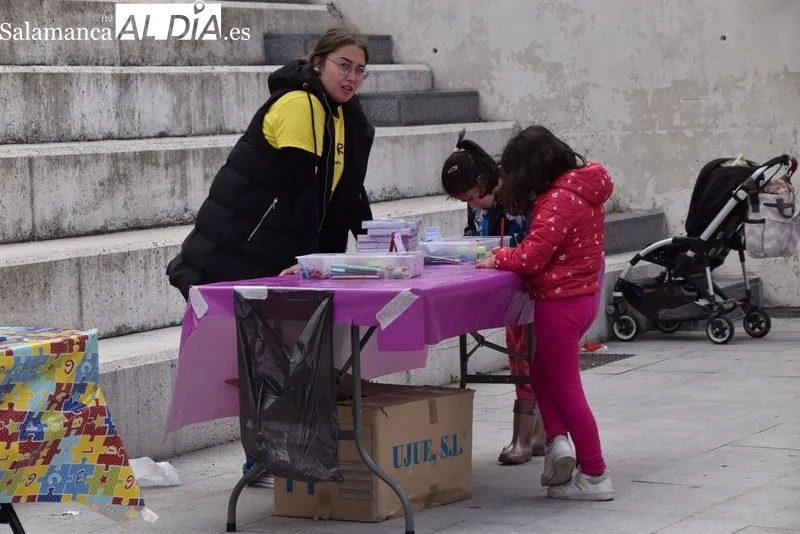 Actividades en la plaza de Trujillo por el Día Internacional de las Familias. Fotos: Vanes Martins