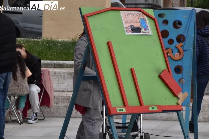 Actividades en la plaza de Trujillo por el Día Internacional de las Familias. Fotos: Vanes Martins