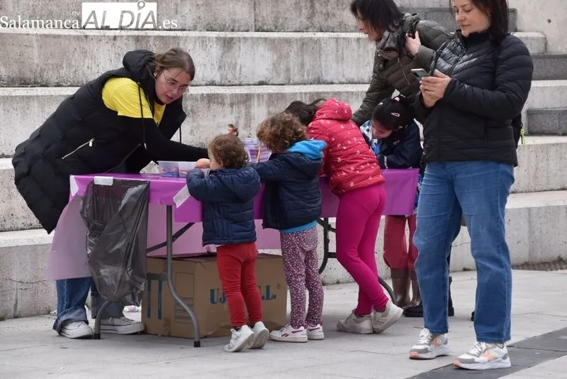 Actividades en la plaza de Trujillo por el Día Internacional de las Familias. Fotos: Vanes Martins