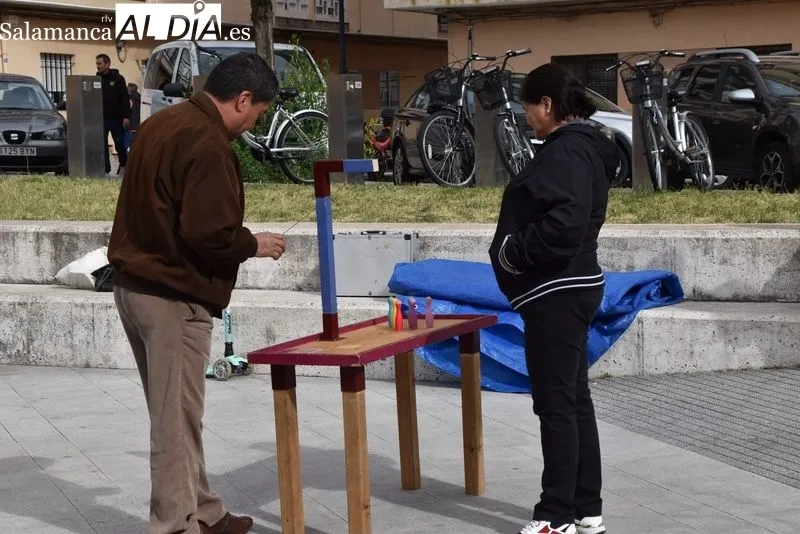 Actividades en la plaza de Trujillo por el Día Internacional de las Familias. Fotos: Vanes Martins