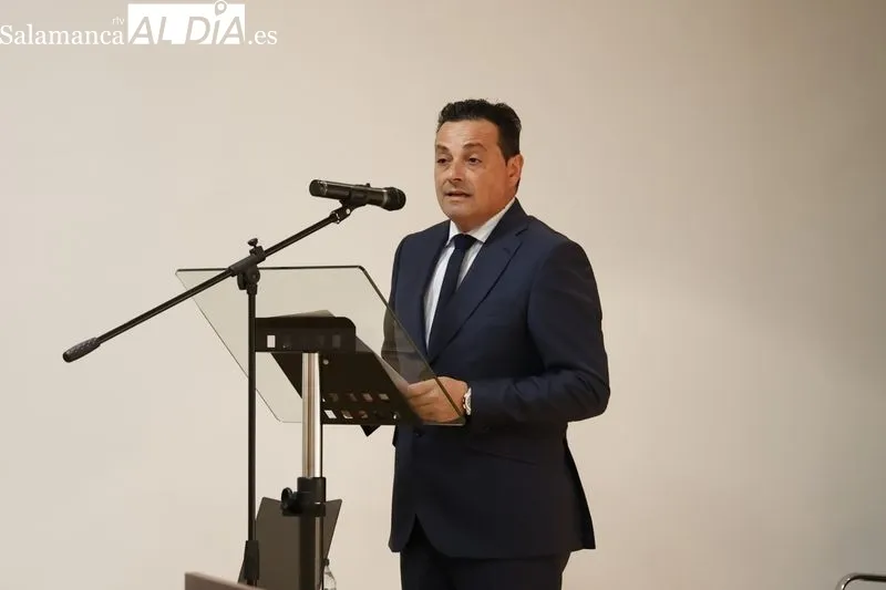 Día de la Seguridad Privada en el salón de actos de Caja Rural de Salamanca. Foto: David Sañudo