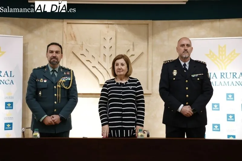 Día de la Seguridad Privada en el salón de actos de Caja Rural de Salamanca. Foto: David Sañudo