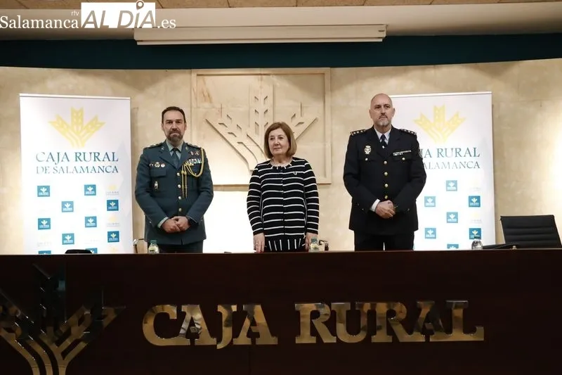 Día de la Seguridad Privada en el salón de actos de Caja Rural de Salamanca. Foto: David Sañudo