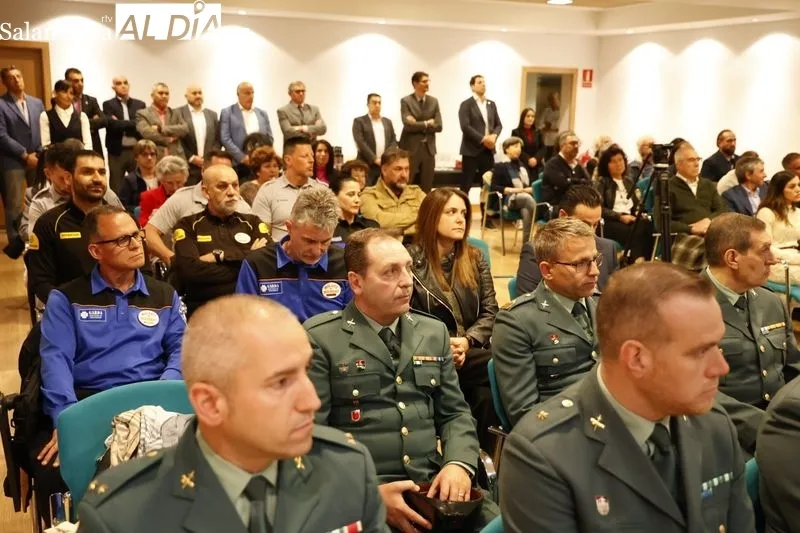 Día de la Seguridad Privada en el salón de actos de Caja Rural de Salamanca. Foto: David Sañudo