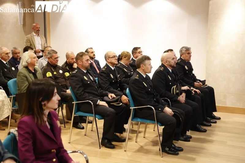 Día de la Seguridad Privada en el salón de actos de Caja Rural de Salamanca. Foto: David Sañudo