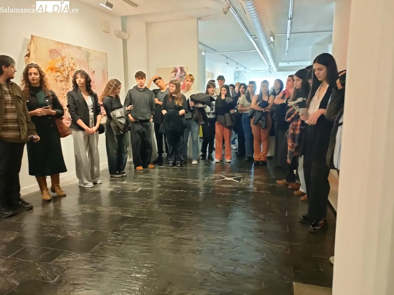 Inauguración de la exposición de obras de la XXVII Premios San Marcos en la Sala Salina. Foto: R. M. García
