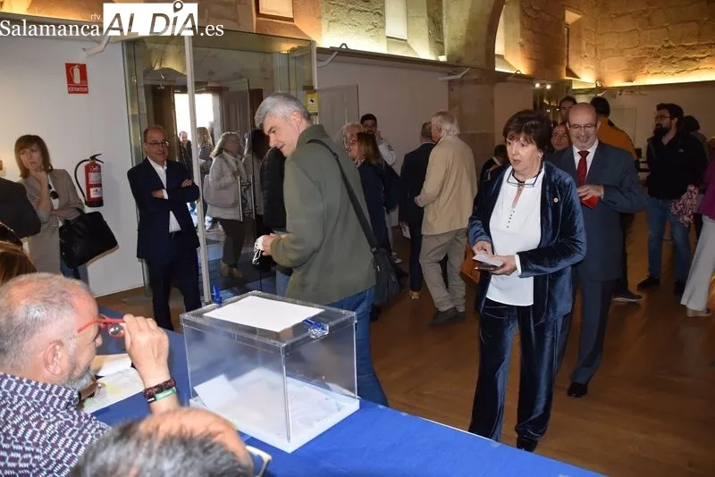 Normalidad en la jornada electoral de la Universidad de Salamanca. Foto: Vanesa Martins