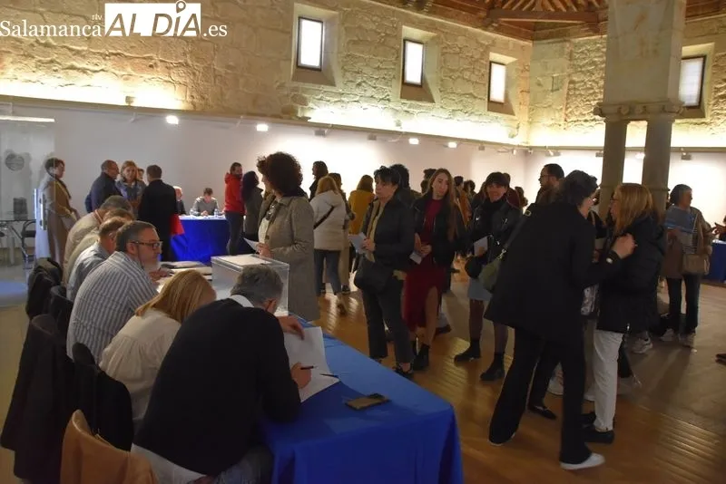 Normalidad en la jornada electoral de la Universidad de Salamanca. Foto: Vanesa Martins
