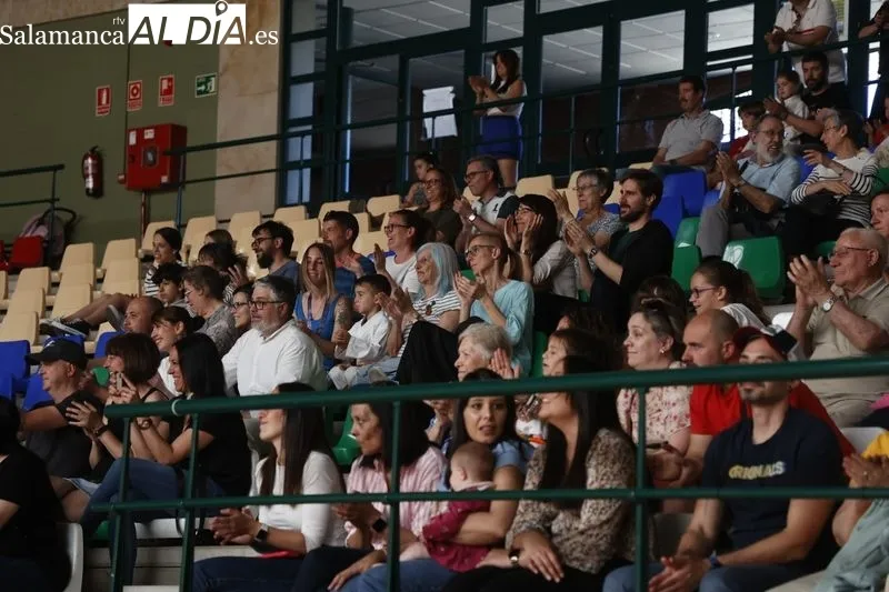 Exhibición de kárate en el polideportivo municipal de Carbajosa. Fotos: David Sañudo