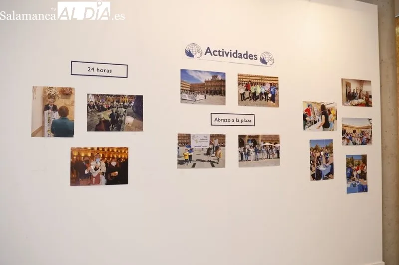 El Centro Municipal Integrado Julián Sánchez ‘El Charro’ acoge la exposición ‘65 años de Manos Unidas’. Fotos: David Sañudo