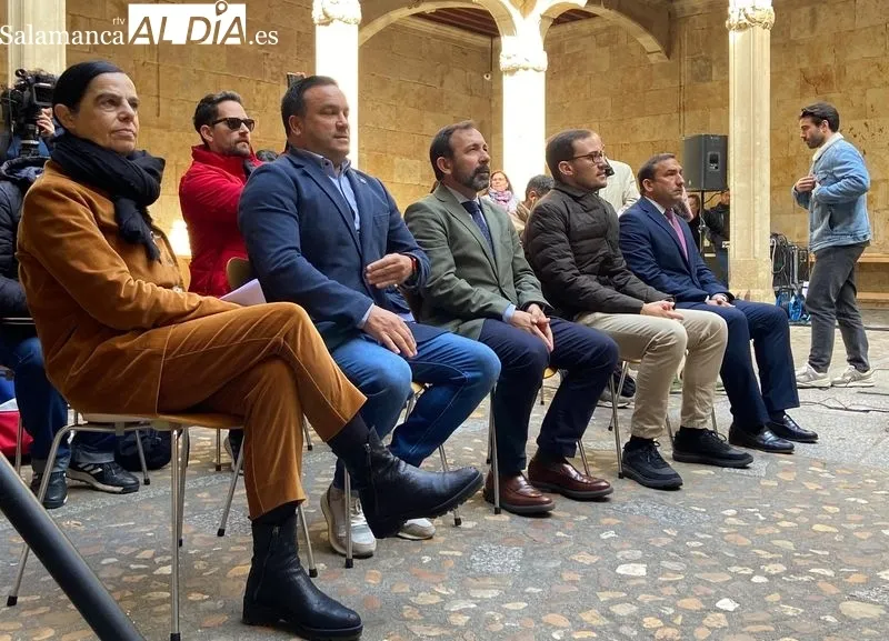 Presentación del Fácyl en el patio de la Casa de las Conchas. Foto: Vanesa Martins