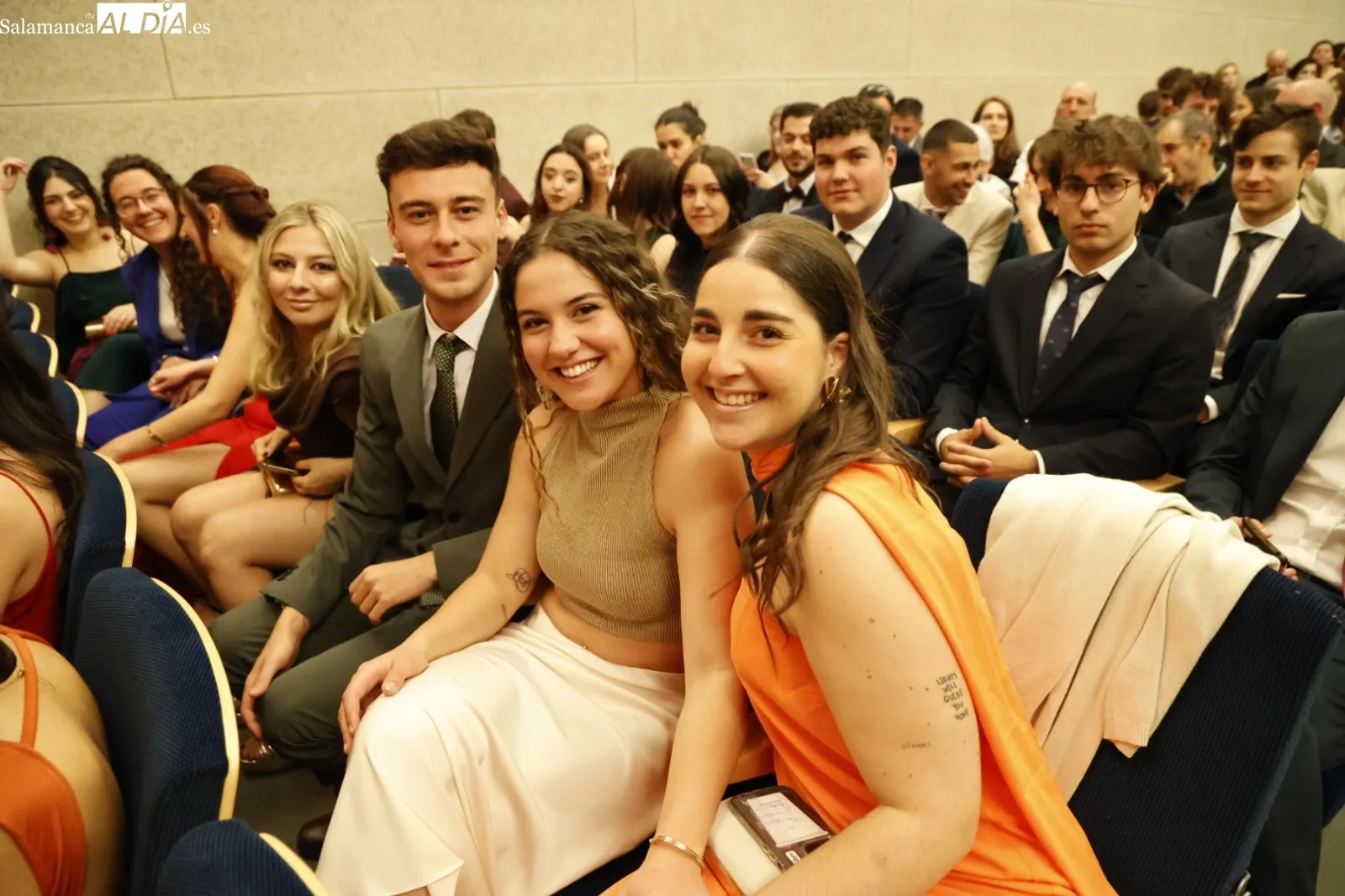 Graduación del Grado en Periodismo y del Grado en Comunicación Audiovisual de la UPSA. Fotos: David Sañudo.