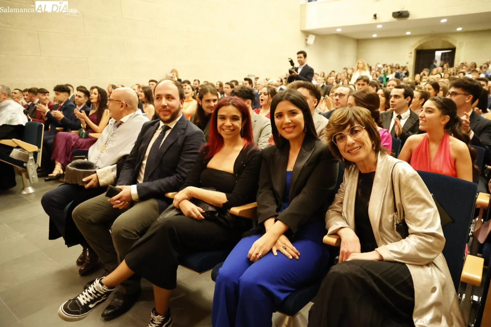 Graduación del Grado en Periodismo y del Grado en Comunicación Audiovisual de la UPSA. Fotos: David Sañudo.