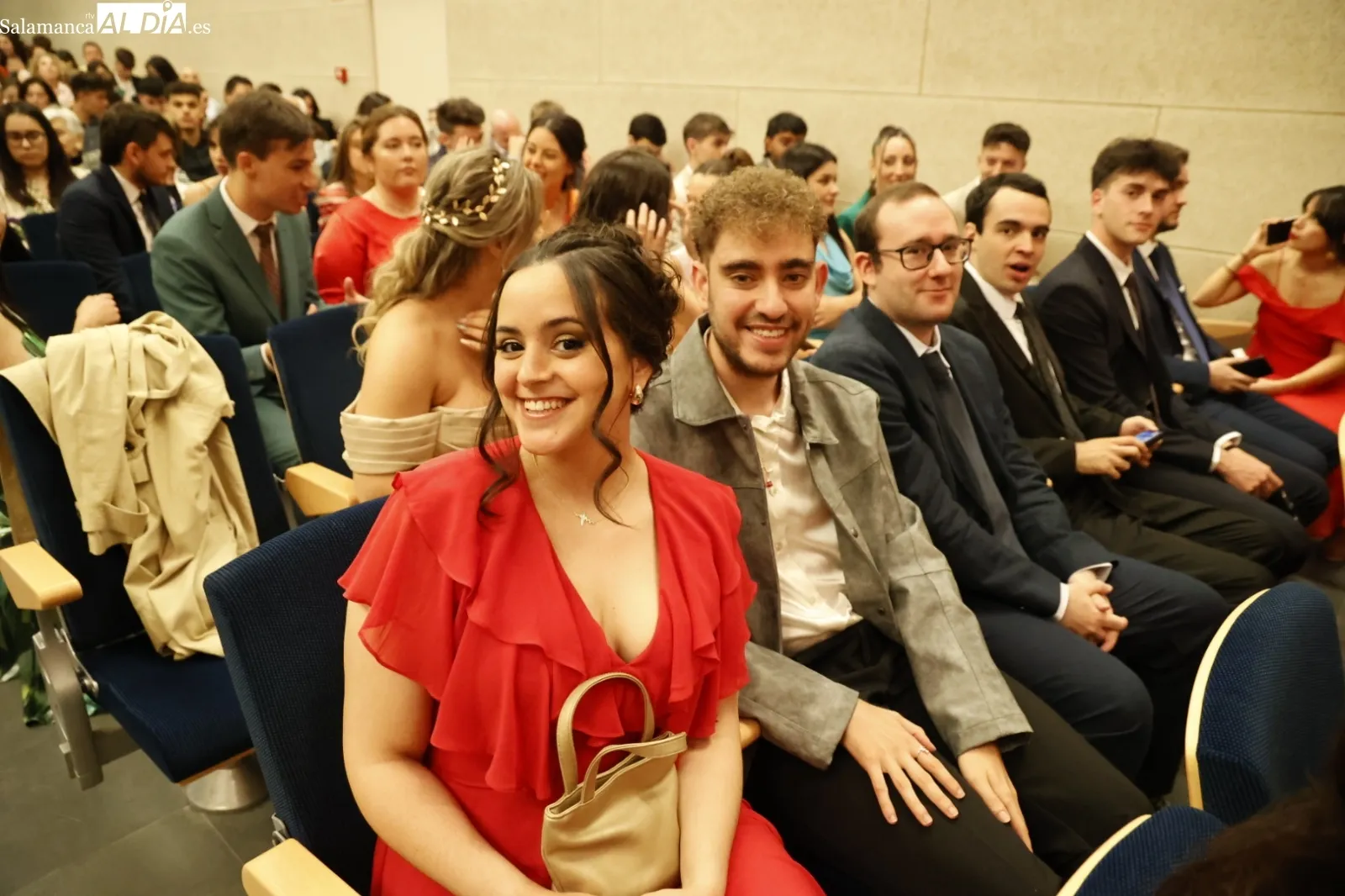 Graduación del Grado en Periodismo y del Grado en Comunicación Audiovisual de la UPSA. Fotos: David Sañudo.