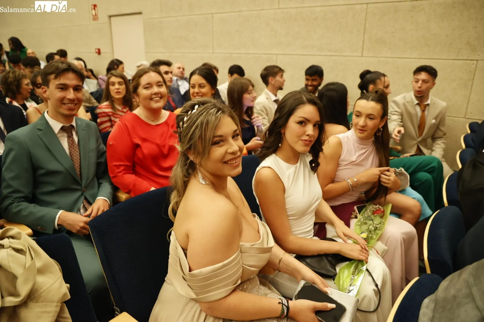 Graduación del Grado en Periodismo y del Grado en Comunicación Audiovisual de la UPSA. Fotos: David Sañudo.