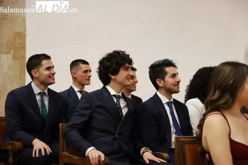 Graduación de la primera promoción de la doble titulación en Física y Matemáticas. Fotos: David Sañudo.