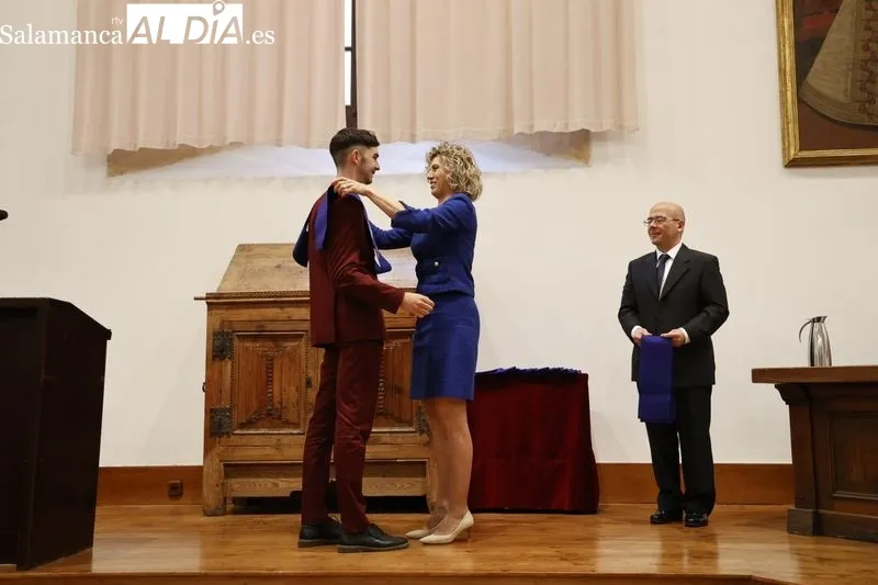 Graduación de la primera promoción de la doble titulación en Física y Matemáticas. Fotos: David Sañudo.