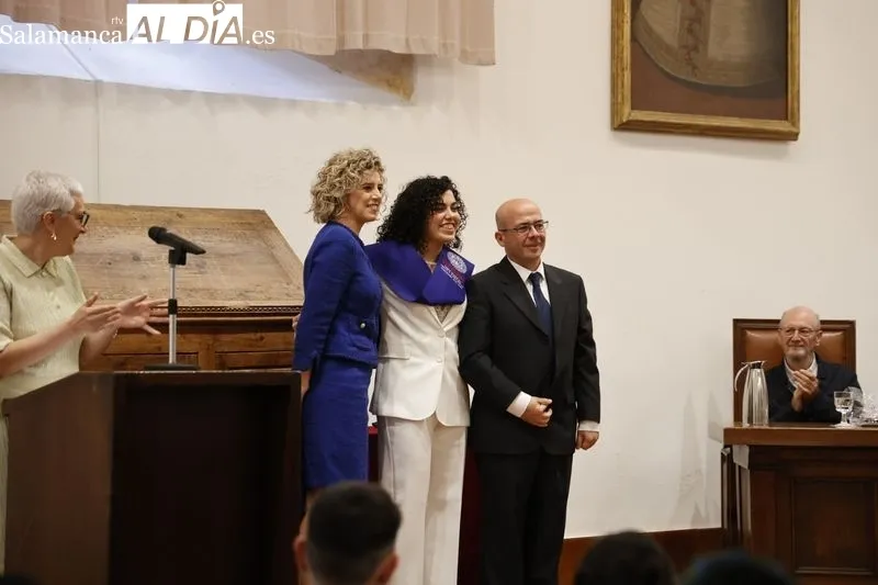 Graduación de la primera promoción de la doble titulación en Física y Matemáticas. Fotos: David Sañudo.