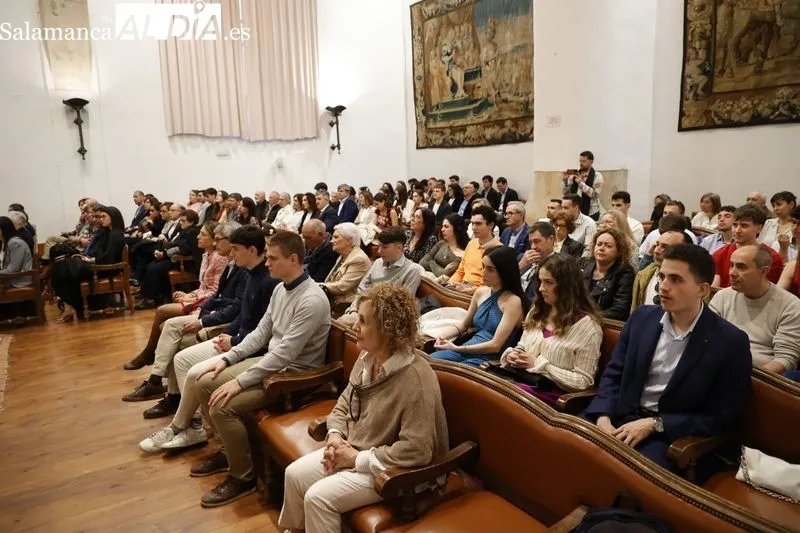 Graduación de la primera promoción de la doble titulación en Física y Matemáticas. Fotos: David Sañudo.