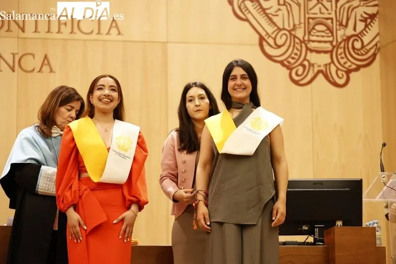Ceremonia de Graduación de los alumnos de Logopedia de la UPSA