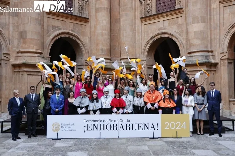 Graduación del Grado en Publicidad y Relaciones Públicas y del Grado en Marketing y Comunicación en la UPSA. Fotos: David Sañudo.