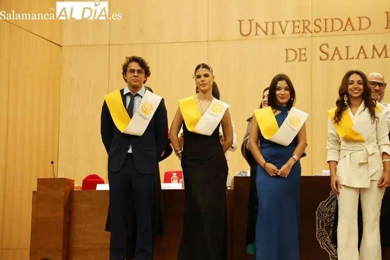 Graduación del Grado en Publicidad y Relaciones Públicas y del Grado en Marketing y Comunicación en la UPSA. Fotos: David Sañudo.