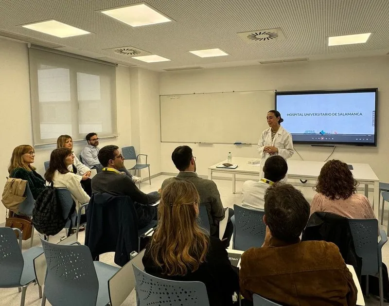 Participantes del programa Hope en el Hospital de Salamanca