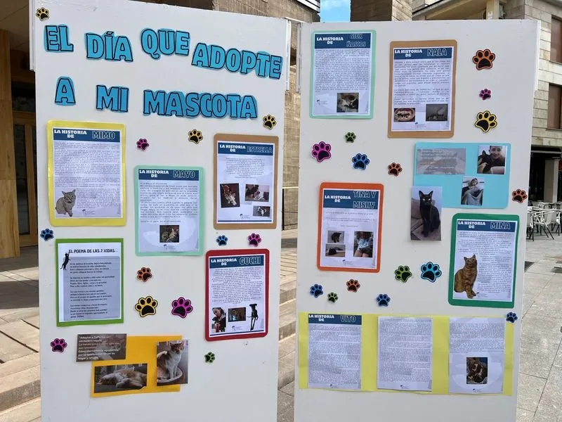 I Feria de Adopción de Mascotas en Carbajosa de la Sagrada.