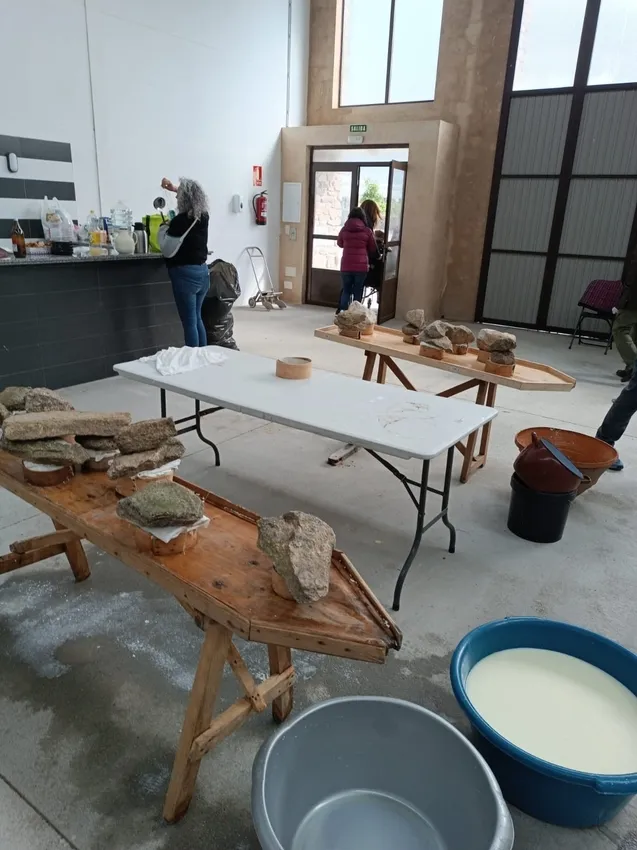 Taller de elaboración de queso en Campo de Ledessma