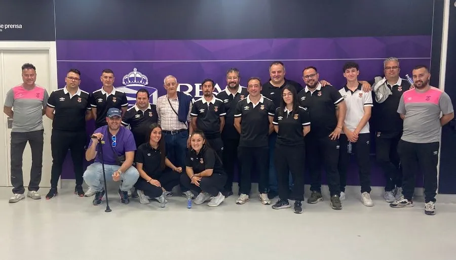 Foto 2 - Los t&eacute;cnicos del Ciudad Rodrigo CF conocen c&oacute;mo funciona el Real Valladolid