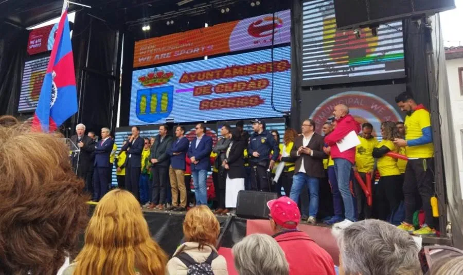 Foto 5 - Alrededor de 30 mirobrigenses toman parte en el Encuentro Ib&eacute;rico de Deporte de Guarda