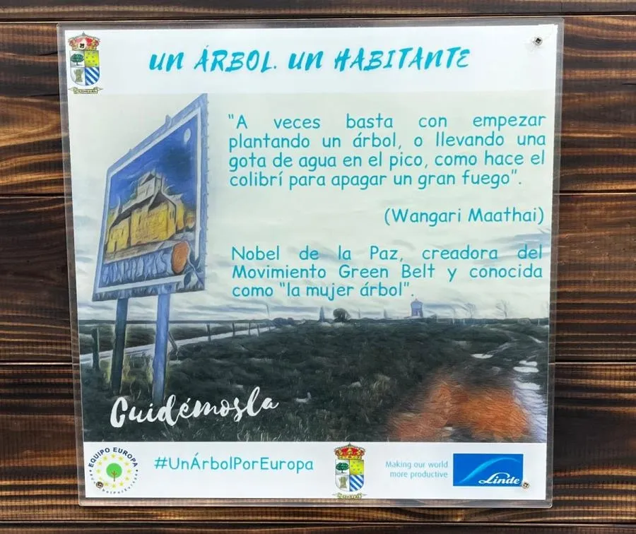 Foto 2 - Plantados 300 &aacute;rboles en Cabrillas dentro de la campa&ntilde;a &lsquo;Un &aacute;rbol. Un habitante&rsquo;