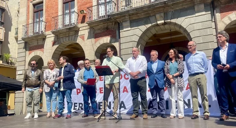 Acto de reivindicación organizado en Zamora para la recuperación del Tren Ruta de la Plata