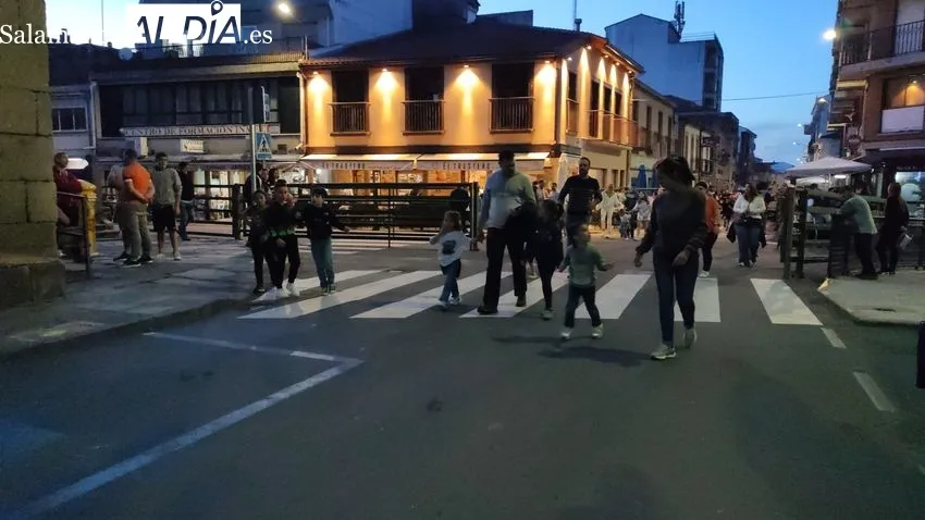 Emoción en las calles de Vitigudino / CORRAL