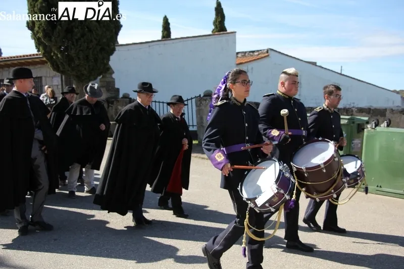 Foto 9 - La Banda Esperanza recorre las calles de San Felices acompa&ntilde;ando a Jes&uacute;s Nazareno