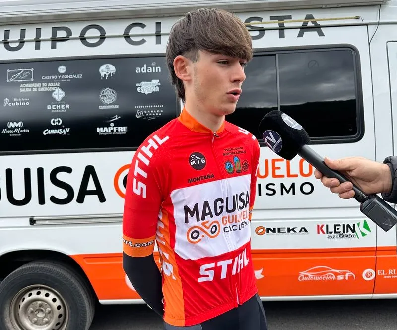 Emilio García, corredor del Maguisa Guijuelo