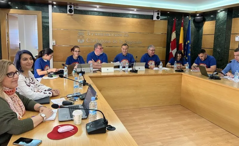 Pleno ordinario en el Ayuntamiento de Carbajosa de la Sagrada.