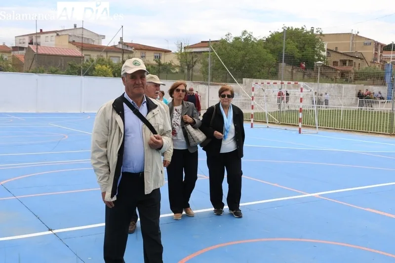 Convivencia comarca de asociaciones de mayores celebrada este lunes en Aldeadávila de la Ribera / CORRAL 